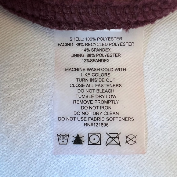 Title nine Callitrix Fleece Vest Dress - Picture 11 of 11